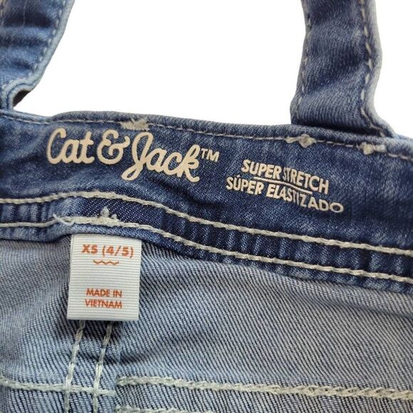 Cat & Jack overalls XS4/5 - Picture 4 of 4
